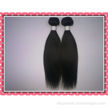 Hottest Style 5A Natural Straight Hair Weave Natural Black Bundle Hair 10-30inch 100g Unprocessed Virgin Brazilian Hair Extension